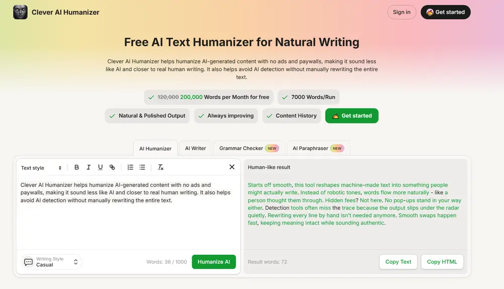 Clever AI Humanizer