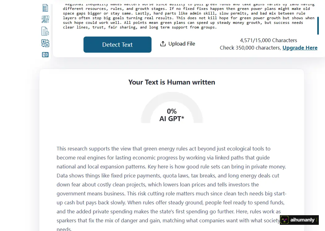 HumanizeAIText Essay 2 — ZeroGPT Result