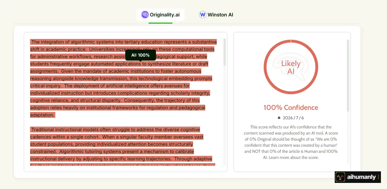 MyDetector Essay 1 Originality.ai