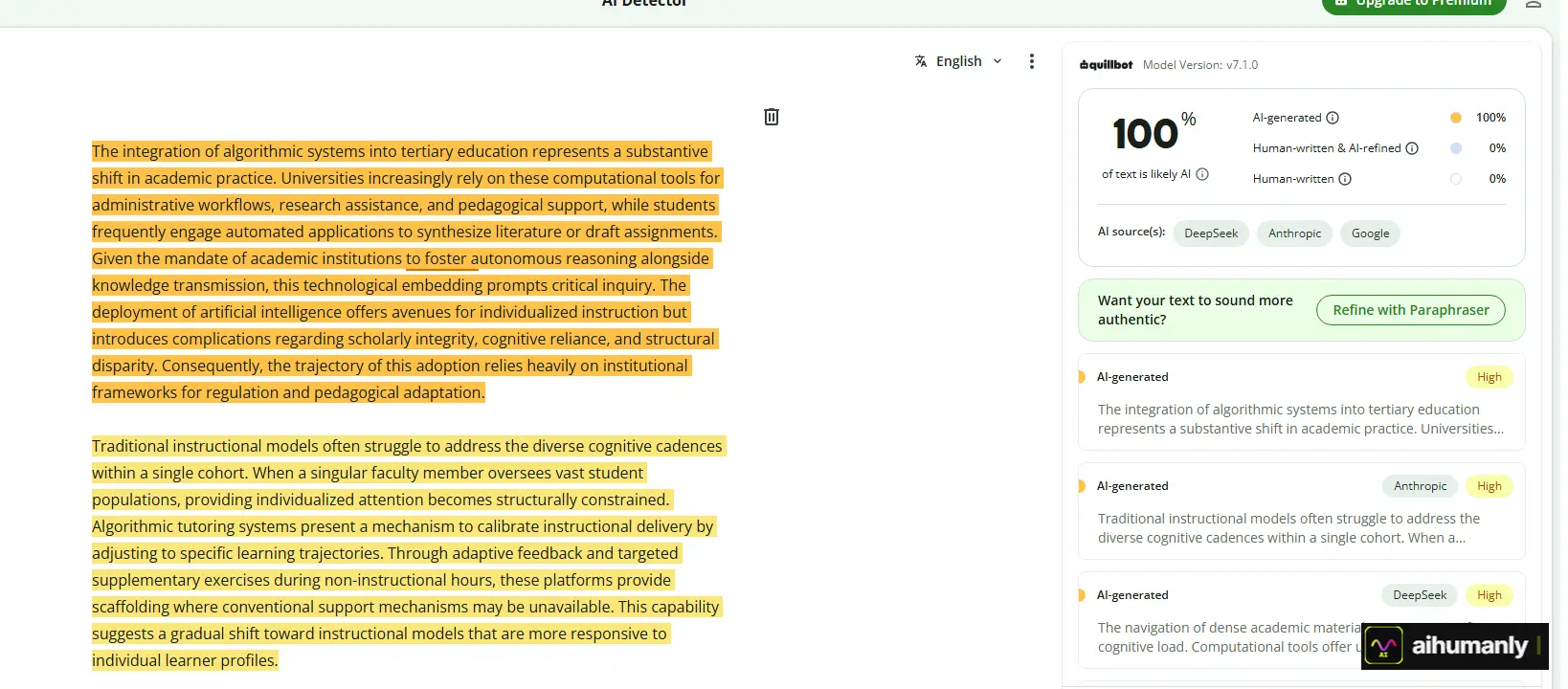MyDetector Essay 1 QuillBot