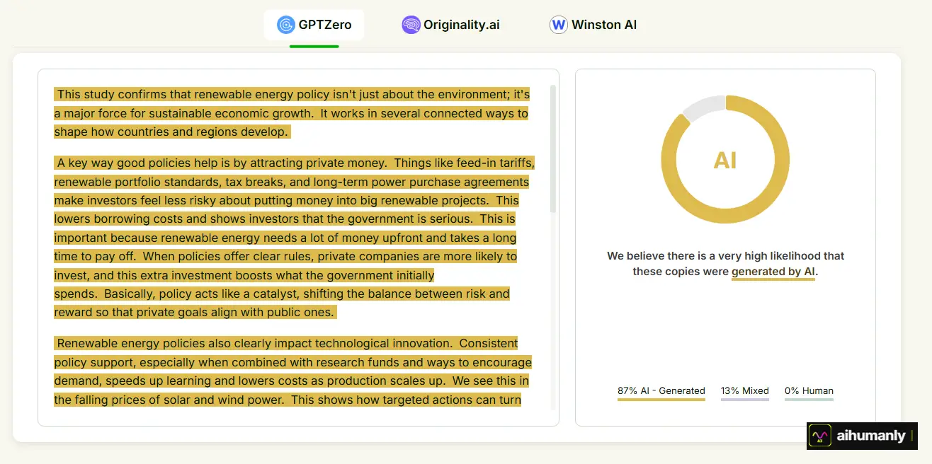 MyDetector Essay 2 GPTZero