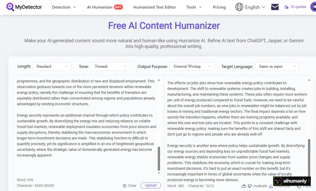 MyDetector Essay 2 Input