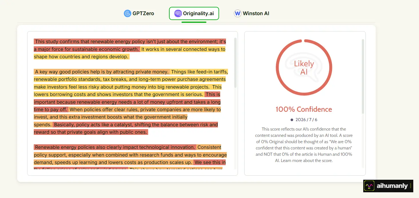 MyDetector Essay 2 Originality.ai