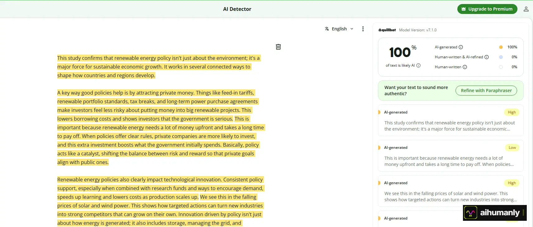 MyDetector Essay 2 QuillBot