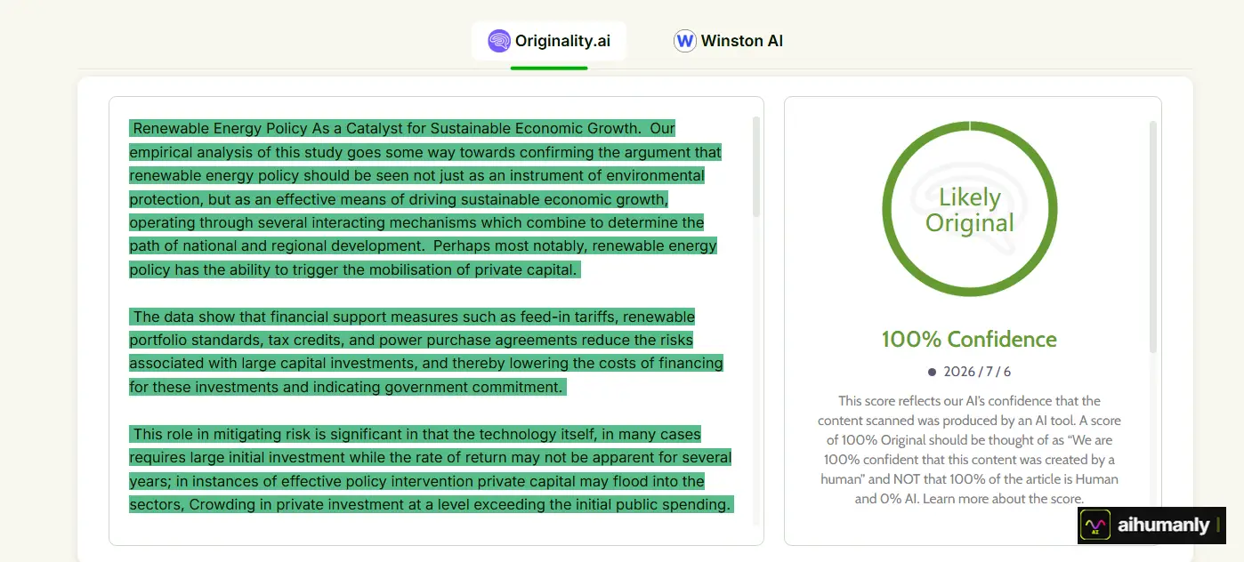 SuperHumanizer Essay 2 Originality.ai