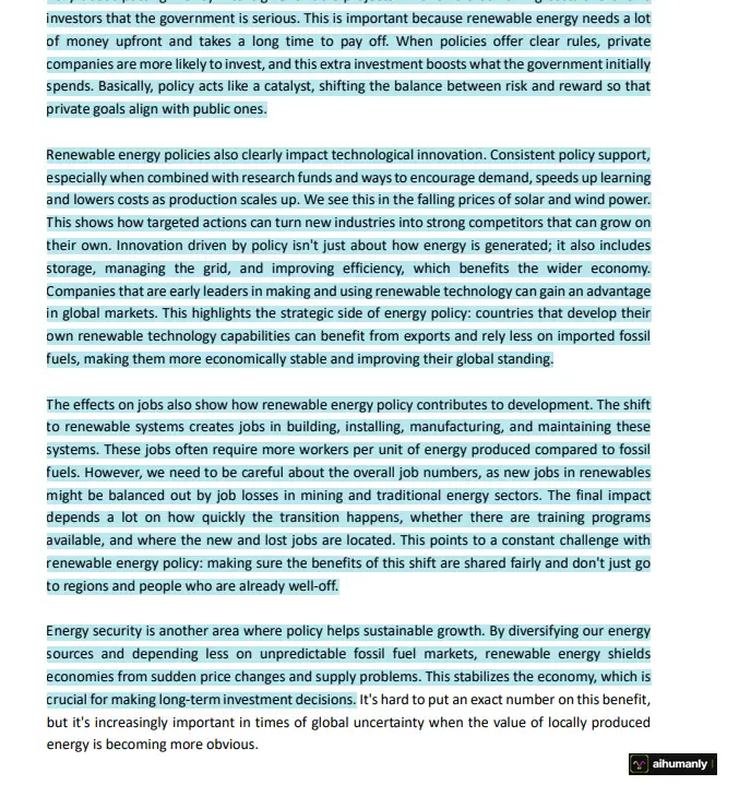 MyDetector Essay 2 - 97% AI on Turnitin