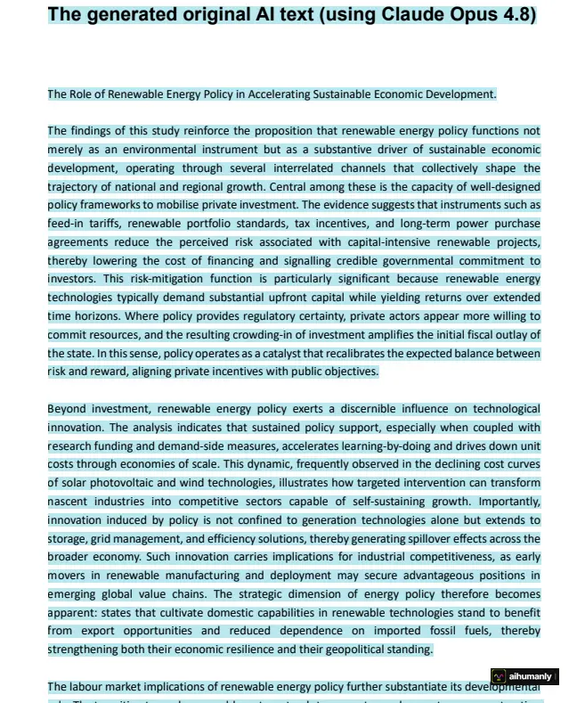Original Essay 2 Turnitin Result - 100% AI